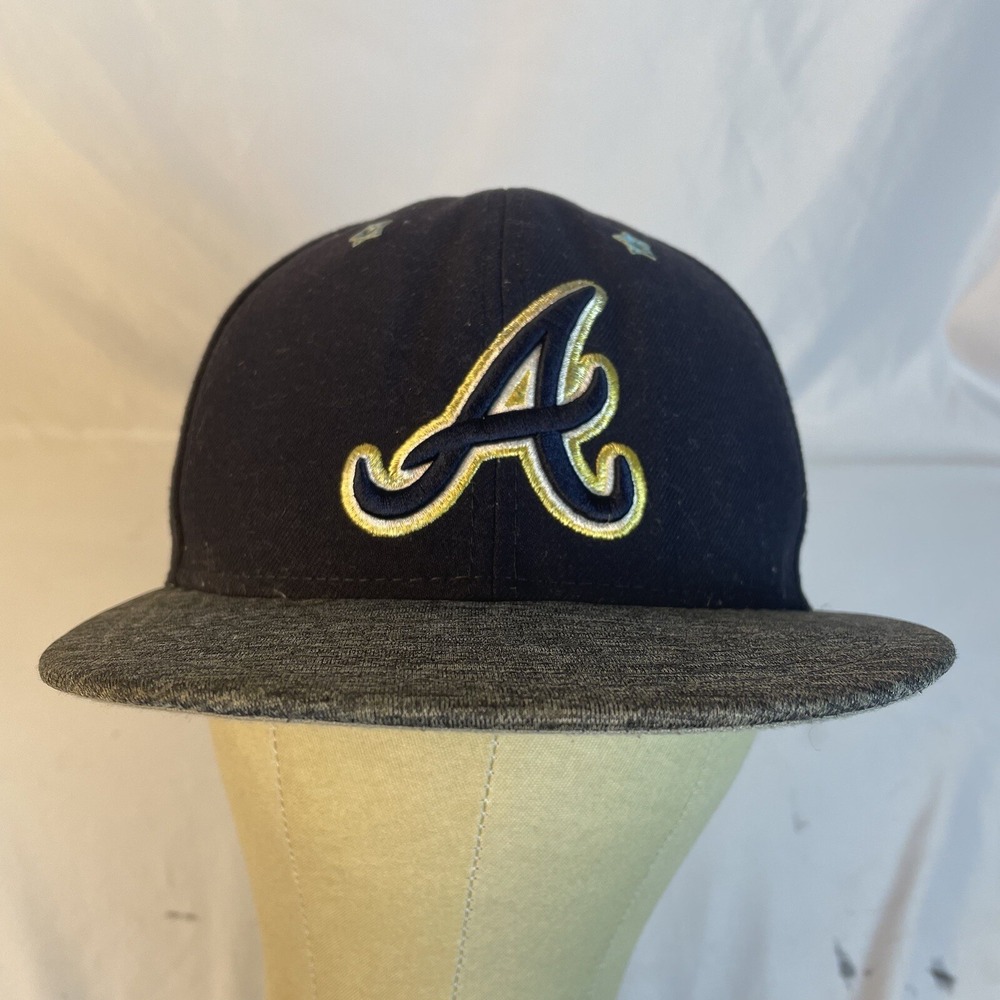 RARE New Era 5950 2016 MLB All Star Game Fitted Hat Cap Atlanta Braves 6 1/8